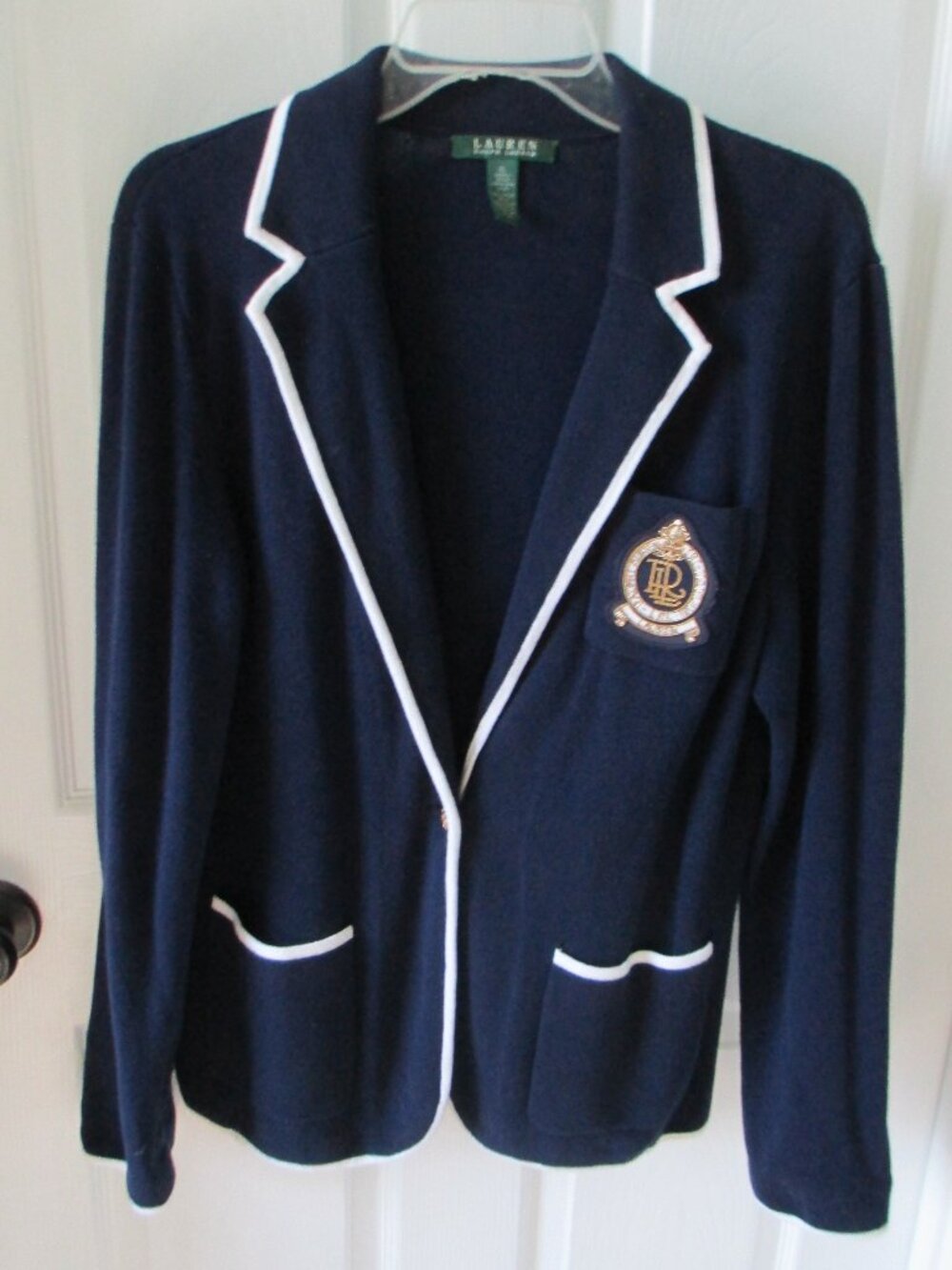 Ralph Lauren knit blazer